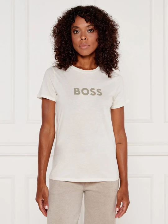 Zdjęcie produktu BOSS ORANGE T-shirt C_Elogo_5 | Regular Fit ecru