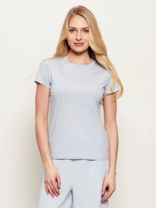 Zdjęcie produktu BOSS ORANGE T-shirt C_Esogo_1 | Regular Fit błękitny