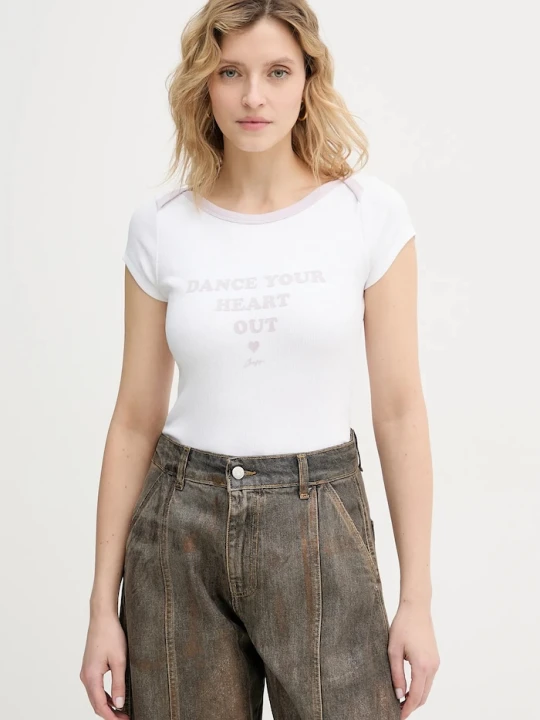 Zdjęcie produktu BOSS Orange t-shirt C Etendu biały