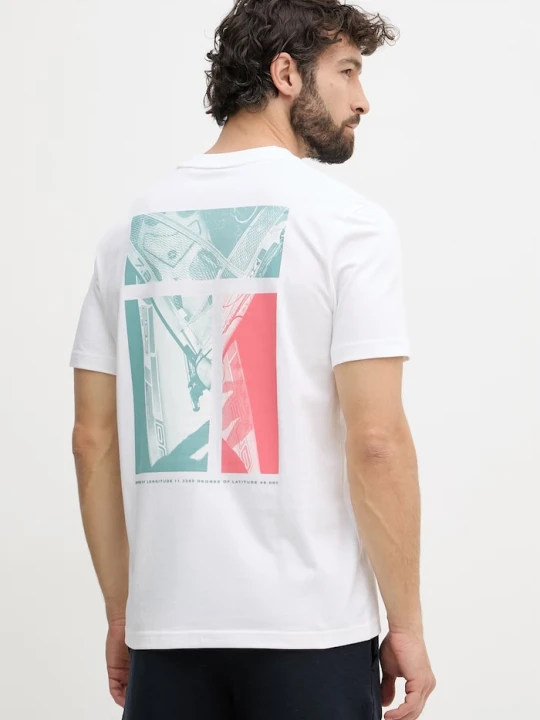 Zdjęcie produktu BOSS Orange t-shirt damski bawełniany biały