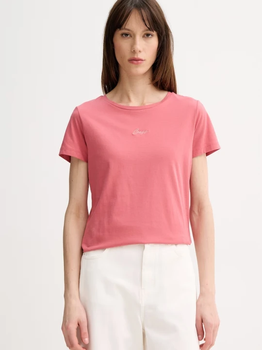 Zdjęcie produktu BOSS Orange T-shirt damski bawełniany C Elove embro różowy
