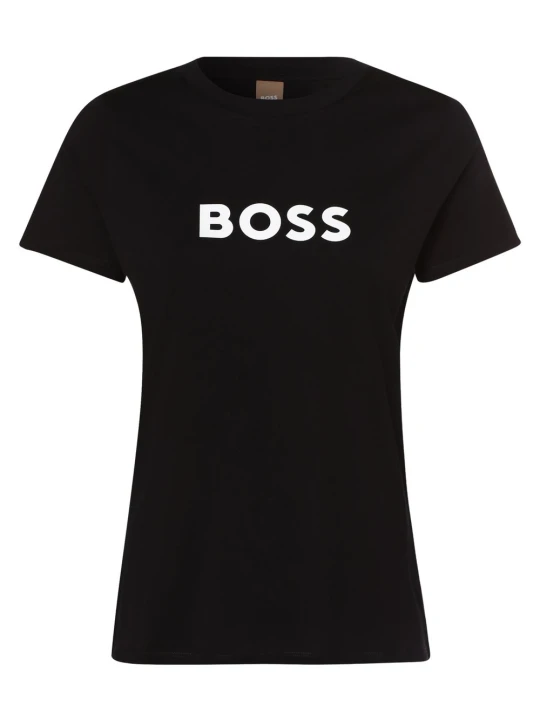 Zdjęcie produktu BOSS Orange T-shirt Kobiety Bawełna czarny