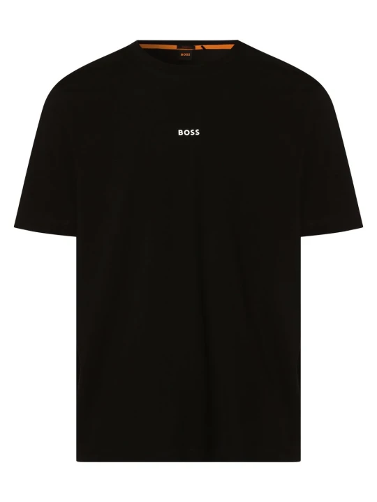Zdjęcie produktu BOSS Orange T-shirt Mężczyźni Bawełna czarny