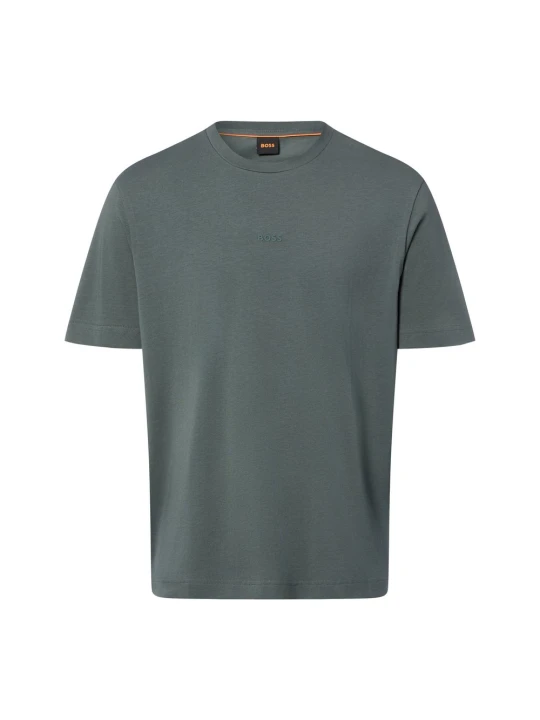 Zdjęcie produktu BOSS Orange T-shirt Mężczyźni Bawełna zielony