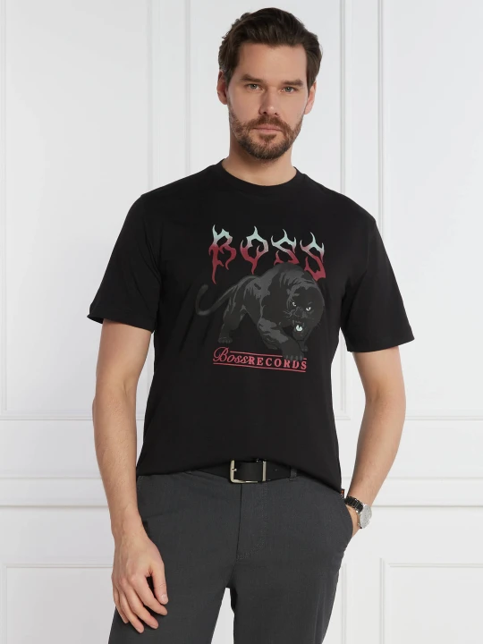 Zdjęcie produktu BOSS ORANGE T-shirt Pantera | Regular Fit czarny