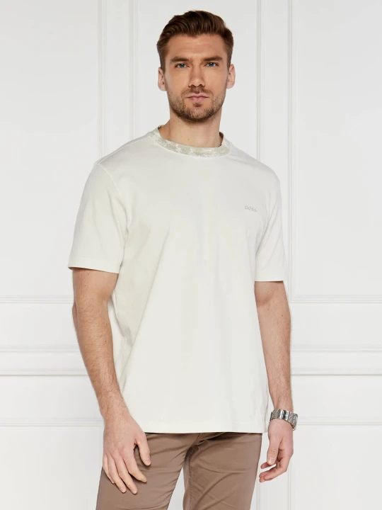 Zdjęcie produktu BOSS ORANGE T-shirt | Relaxed fit beżowy