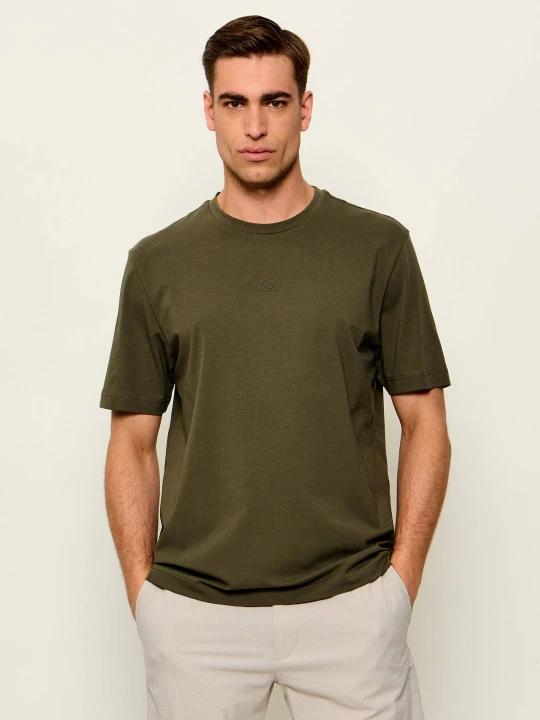 Zdjęcie produktu BOSS ORANGE T-shirt TChup | Relaxed fit oliwkowy