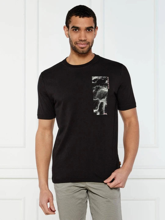Zdjęcie produktu BOSS ORANGE T-shirt Te_atacama | Regular Fit czarny
