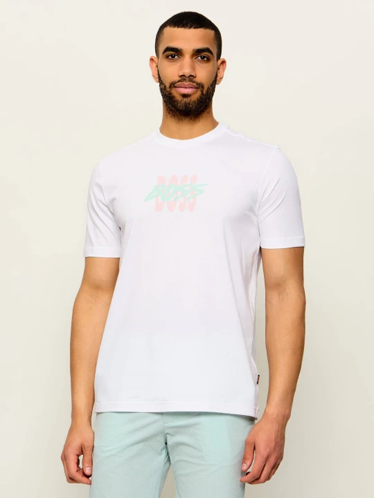Zdjęcie produktu BOSS ORANGE T-shirt Te_Bass | Regular Fit biały