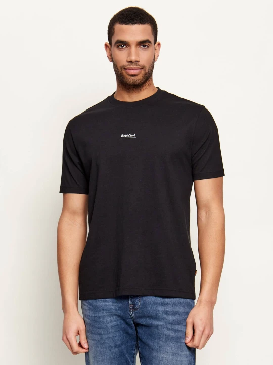 Zdjęcie produktu BOSS ORANGE T-shirt Te_BossClub | Regular Fit czarny