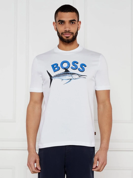 Zdjęcie produktu BOSS ORANGE T-shirt Te_Bossfish | Regular Fit