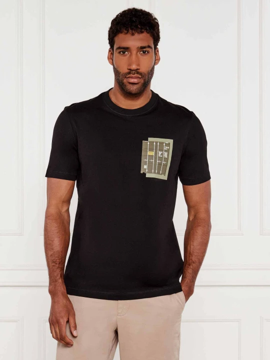 Zdjęcie produktu BOSS ORANGE T-shirt Te_Container | Regular Fit czarny
