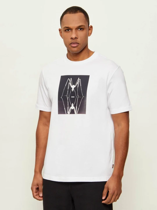 Zdjęcie produktu BOSS ORANGE T-shirt Te_Creature | Regular Fit biały