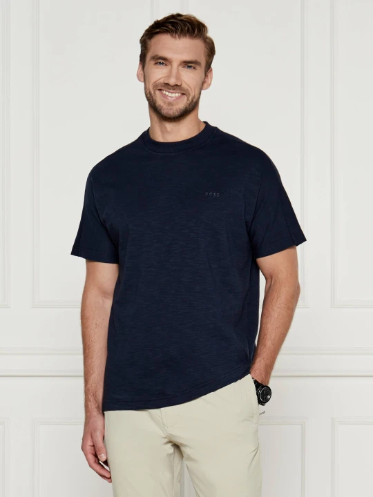 Zdjęcie produktu BOSS ORANGE T-shirt Te_Denim | Regular Fit granatowy