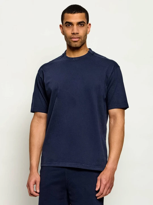 Zdjęcie produktu BOSS ORANGE T-shirt Te_Dye | Oversize fit granatowy