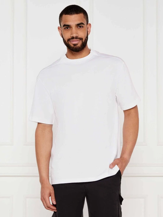 Zdjęcie produktu BOSS ORANGE T-shirt Te_Dye | Oversize fit biały