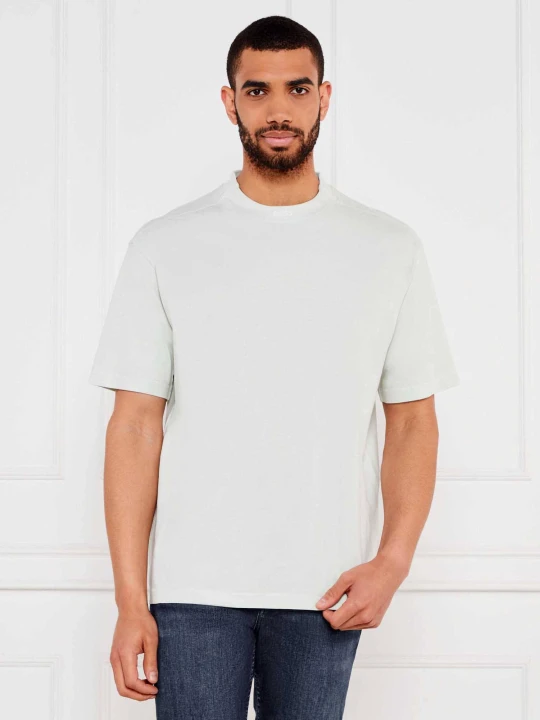 Zdjęcie produktu BOSS ORANGE T-shirt Te_Dye | Oversize fit miętowy