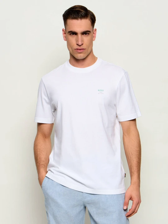 Zdjęcie produktu BOSS ORANGE T-shirt Te_Groove | Regular Fit biały
