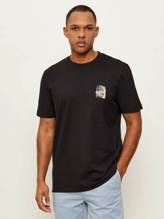 Zdjęcie produktu BOSS ORANGE T-shirt Te_Groove | Regular Fit czarny