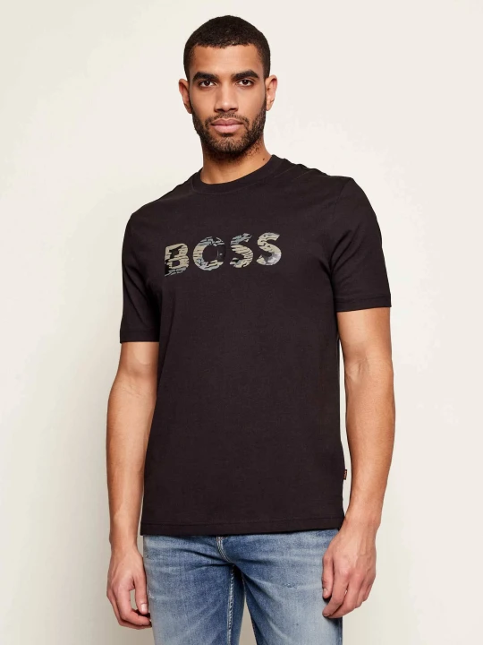 Zdjęcie produktu BOSS ORANGE T-shirt Te_Insignia | Regular Fit czarny