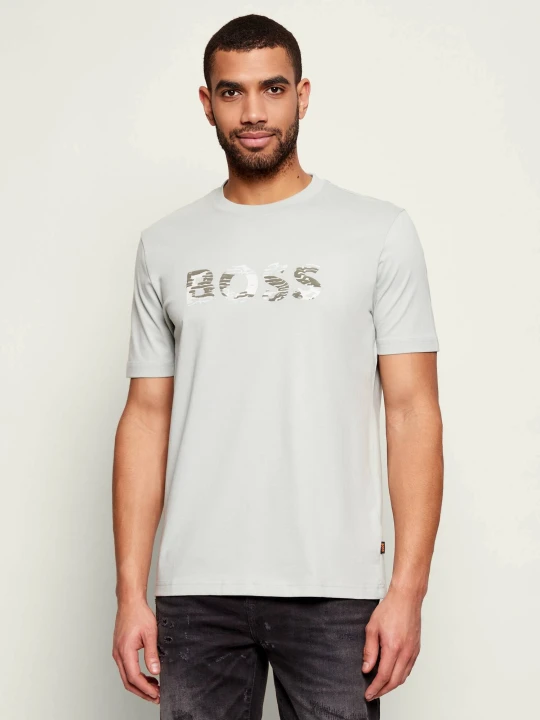 Zdjęcie produktu BOSS ORANGE T-shirt Te_Insignia | Regular Fit zielony
