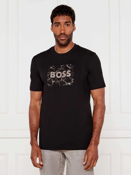 Zdjęcie produktu BOSS ORANGE T-shirt Te_logospace | Regular Fit czarny