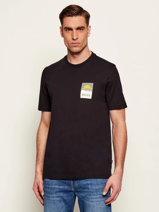 Zdjęcie produktu BOSS ORANGE T-shirt Te_Plain | Regular Fit czarny