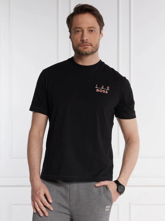 Zdjęcie produktu BOSS ORANGE T-shirt Te_Records | Relaxed fit czarny