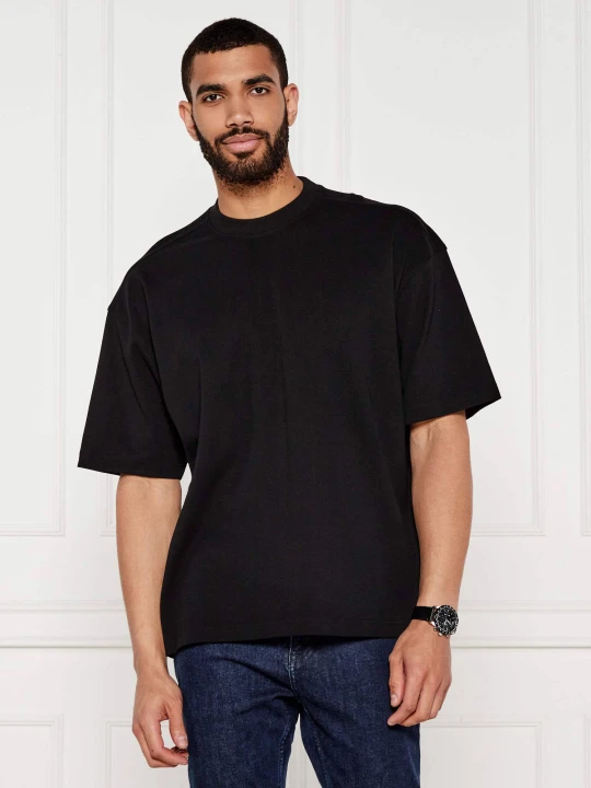 Zdjęcie produktu BOSS ORANGE T-shirt Te_Rounded | Oversize fit czarny