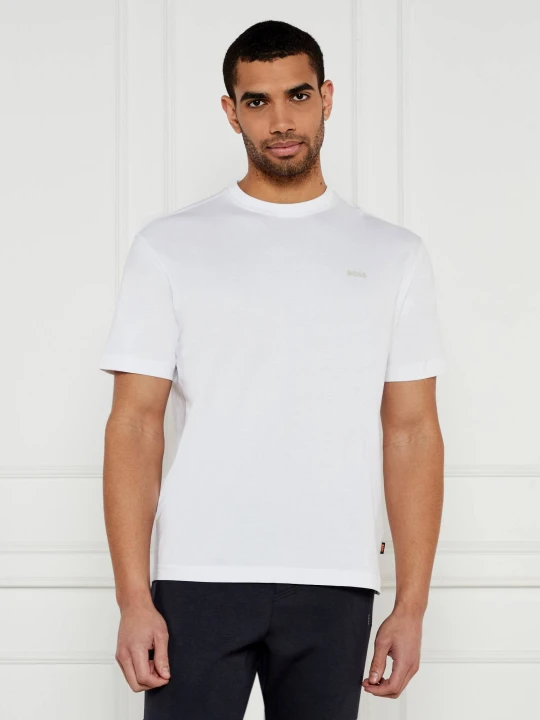 Zdjęcie produktu BOSS ORANGE T-shirt Te_surfaceshort | Loose fit biały