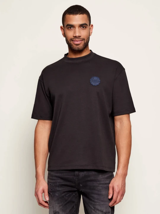 Zdjęcie produktu BOSS ORANGE T-shirt Te_Varsity | Loose fit czarny