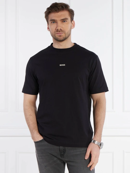Zdjęcie produktu BOSS ORANGE T-shirt Te_Vinyl | Regular Fit czarny