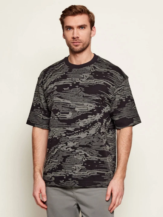 Zdjęcie produktu BOSS ORANGE T-shirt Te_wildnature | Relaxed fit czarny