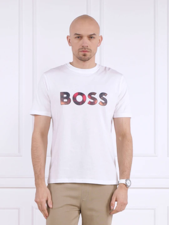 Zdjęcie produktu BOSS ORANGE T-shirt TeeArt | Regular Fit biały