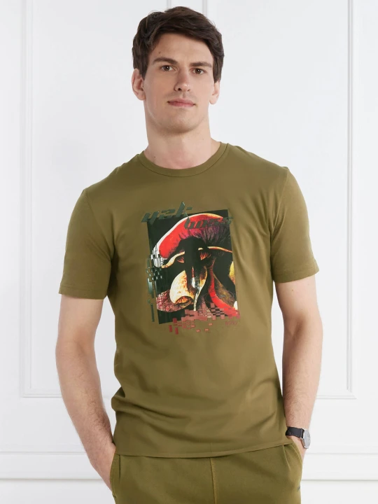 Zdjęcie produktu BOSS ORANGE T-shirt TeeMushroom | Regular Fit khaki