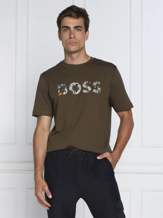 Zdjęcie produktu BOSS ORANGE T-shirt Teetrury 2 | Relaxed fit khaki