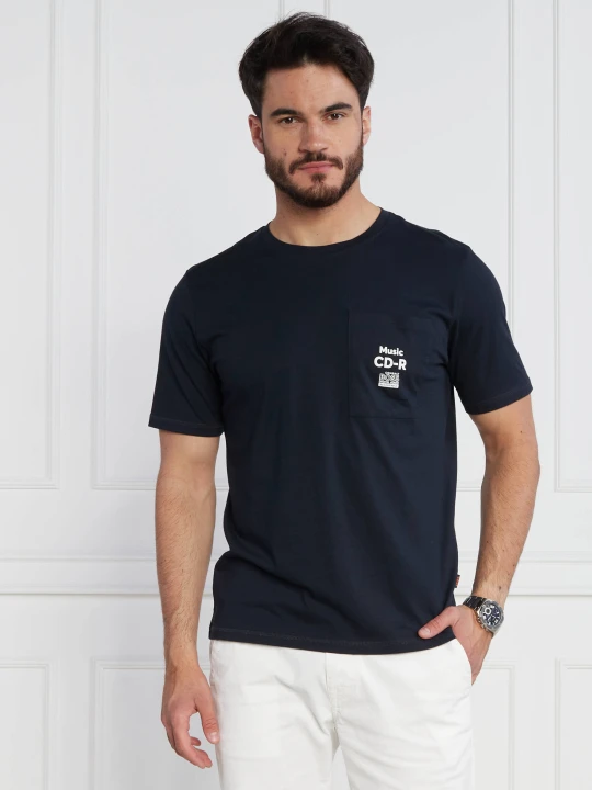 Zdjęcie produktu BOSS ORANGE T-shirt TeeVibes | Relaxed fit czarny