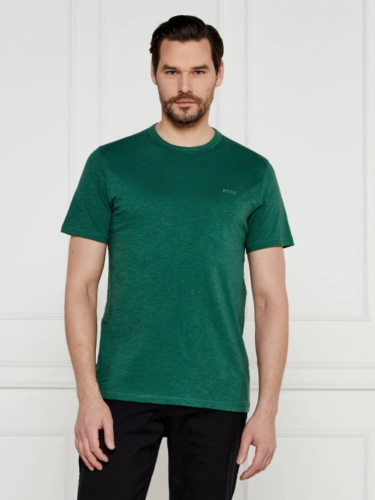 Zdjęcie produktu BOSS ORANGE T-shirt Tegood | Regular Fit butelkowa zieleń