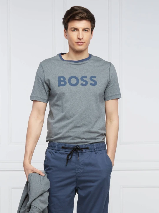 Zdjęcie produktu BOSS ORANGE T-shirt TeIndi | Regular Fit niebieski