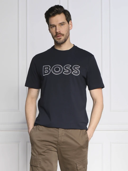 Zdjęcie produktu BOSS ORANGE T-shirt Telogox | Regular Fit granatowy