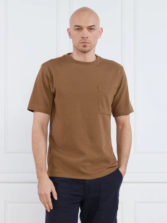 Zdjęcie produktu BOSS ORANGE T-shirt Tempestoshort | Relaxed fit brązowy