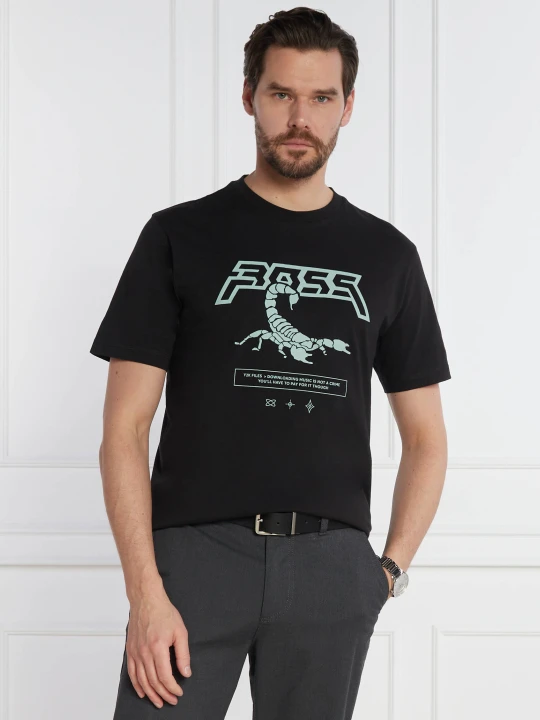 Zdjęcie produktu BOSS ORANGE T-shirt TeScorpion | Regular Fit czarny
