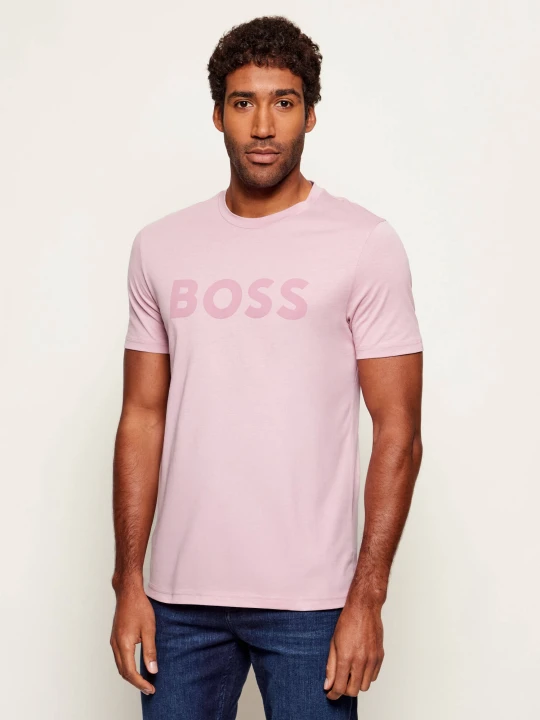 Zdjęcie produktu BOSS ORANGE T-shirt Thinking 1 | Regular Fit różowy