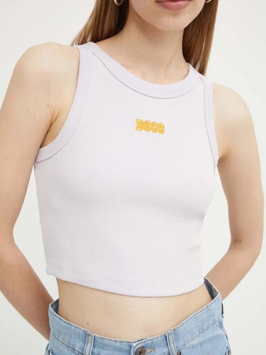Zdjęcie produktu BOSS Orange top fioletowy