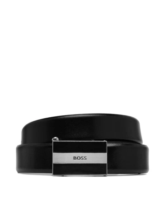 Zdjęcie produktu BOSS Pasek Boss_Icon_Leat_Os35 50546937 Czarny