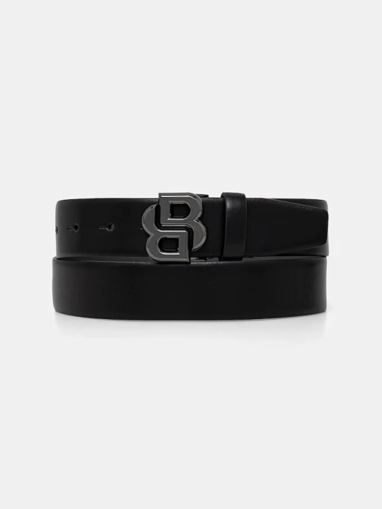 Zdjęcie produktu BOSS pasek męski skórzany B_Icon-G_Sz35 czarny