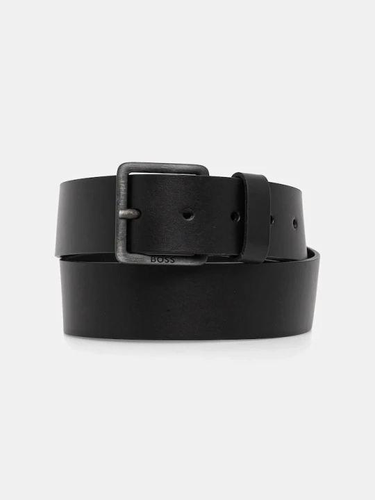 Zdjęcie produktu BOSS pasek męski skórzany Jeeko_Sz40 czarny