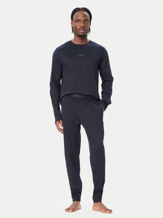 Zdjęcie produktu BOSS Piżama 50571089 Granatowy Regular Fit