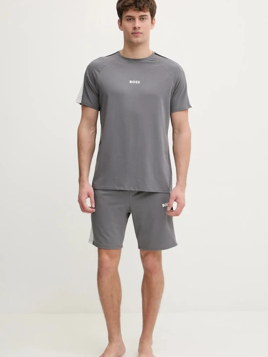 Zdjęcie produktu BOSS piżama Balance Short Set szary