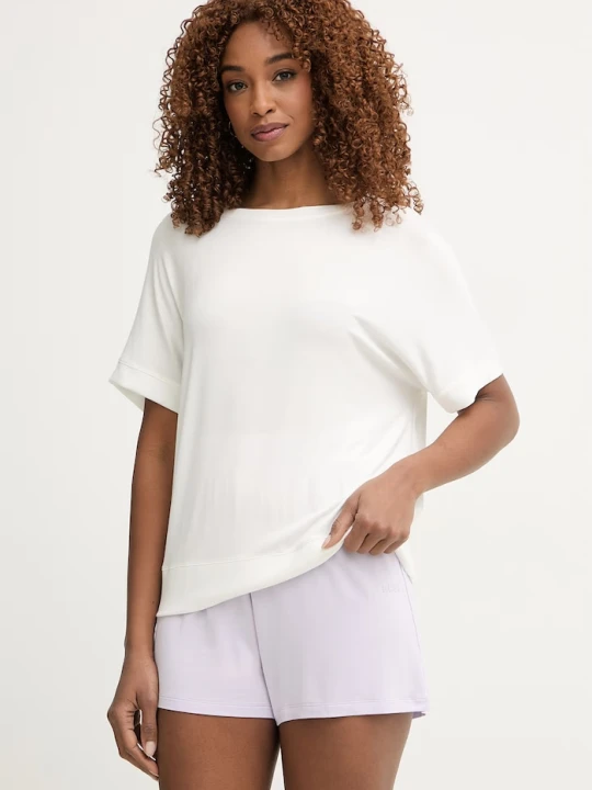 Zdjęcie produktu BOSS piżama Element_Short Set beżowy